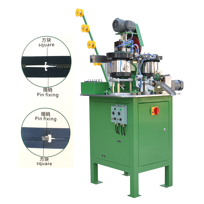 Automatic double block bolt machine for Metal and Nylon
